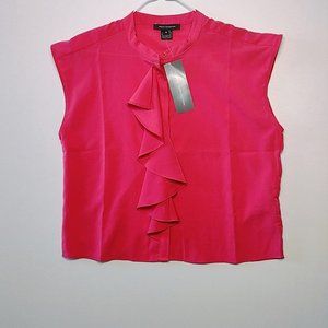 french connetion blusa color rosa
